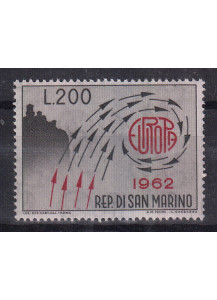 1962 San Marino Europa 1 valore nuovo Sassone 617